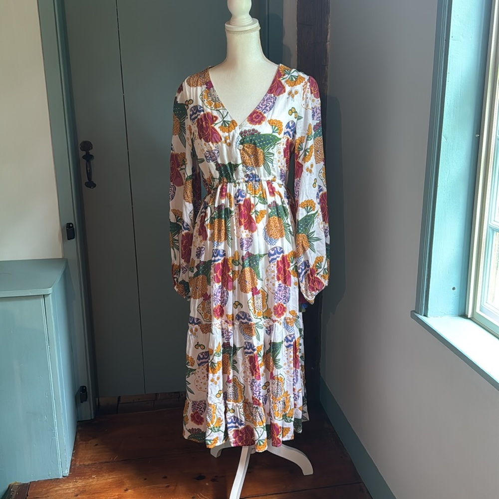 Roberta Roller Rabbit - Flower Pattern - Long Puf… - image 4